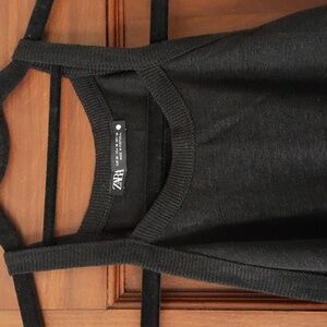 Zara black tank top